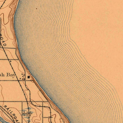 United States Geological Survey Milwaukee, WI (1892, 62500-Scale) digital map