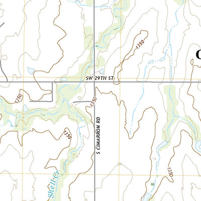 United States Geological Survey Minco NE, OK (2022, 24000-Scale) digital map