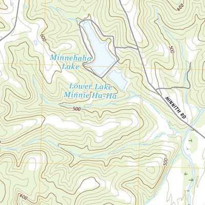 United States Geological Survey Minnith, MO (2021, 24000-Scale) digital map