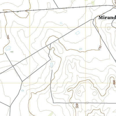 United States Geological Survey Mirando City, TX (2022, 24000-Scale) digital map
