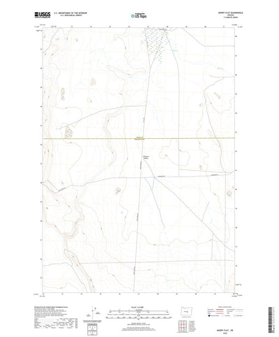 United States Geological Survey Misery Flat, OR (2020, 24000-Scale) digital map