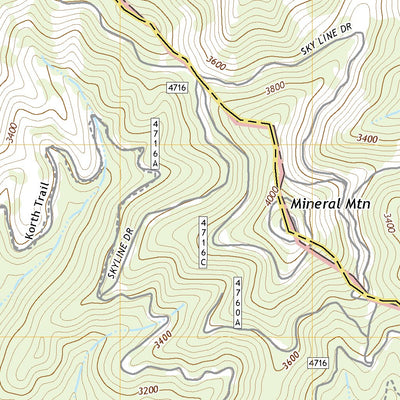 United States Geological Survey Mission Mountain, ID (2020, 24000-Scale) digital map