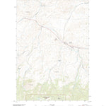United States Geological Survey Mitchell, OR (2020, 24000-Scale) digital map