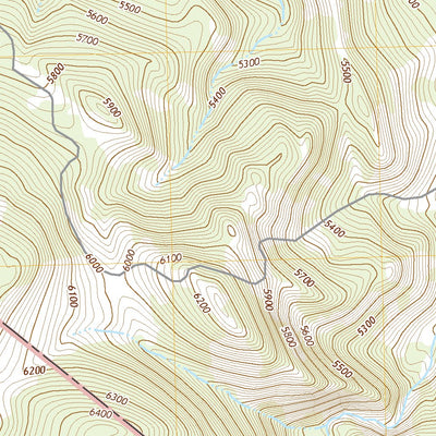 United States Geological Survey Mitten Lake, MT (2020, 24000-Scale) digital map