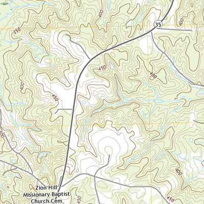 United States Geological Survey Mize, MS (2020, 24000-Scale) digital map