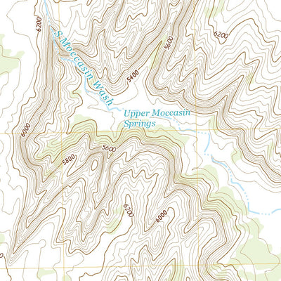 United States Geological Survey Moccasin, AZ (2021, 24000-Scale) digital map