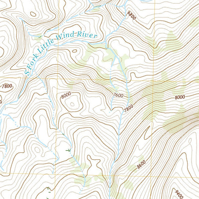 United States Geological Survey Moccasin Lake, WY (2021, 24000-Scale) digital map