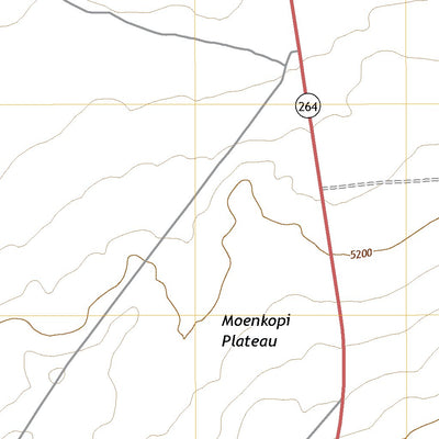 United States Geological Survey Moenkopi, AZ (2021, 24000-Scale) digital map