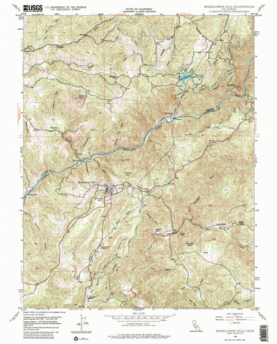 United States Geological Survey Mokelumne Hill, CA (1948, 24000-Scale) digital map