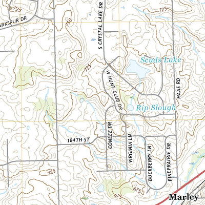 United States Geological Survey Mokena, IL (2021, 24000-Scale) digital map