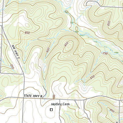 United States Geological Survey Monegaw Springs, MO (2021, 24000-Scale) digital map