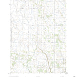 United States Geological Survey Monon NE, IN (2022, 24000-Scale) digital map