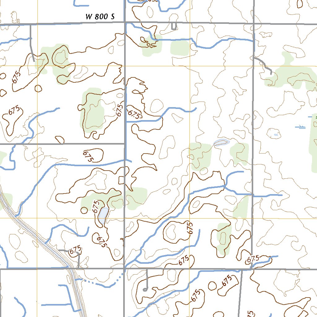 Monon NE, IN (2022, 24000-Scale) Map by United States Geological Survey ...
