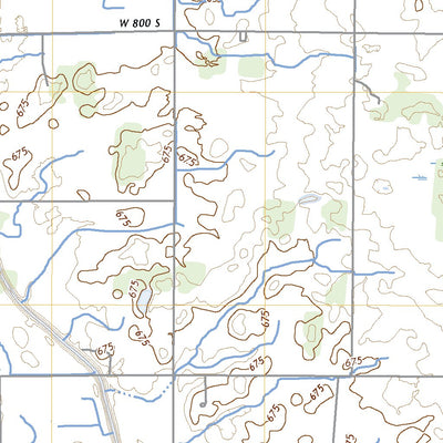 United States Geological Survey Monon NE, IN (2022, 24000-Scale) digital map