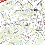 United States Geological Survey Monroe, GA (2020, 24000-Scale) digital map