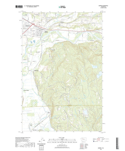 United States Geological Survey Monroe, WA (2020, 24000-Scale) digital map