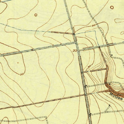 United States Geological Survey Mont Belvieu, TX (1919, 31680-Scale) digital map