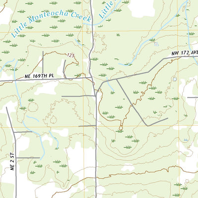 United States Geological Survey Monteocha, FL (2021, 24000-Scale) digital map
