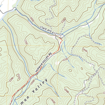 United States Geological Survey Monterey SE, VA (2022, 24000-Scale) digital map