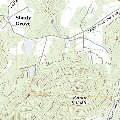 United States Geological Survey Monterey, TN (2022, 24000-Scale) digital map