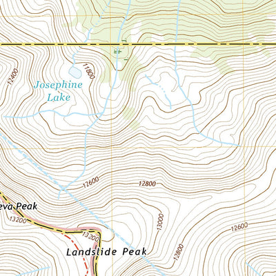 United States Geological Survey Montezuma, CO (2022, 24000-Scale) digital map