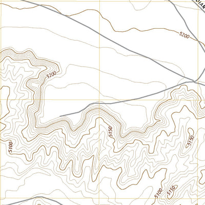 United States Geological Survey Montezumas Chair NW, AZ (2021, 24000-Scale) digital map