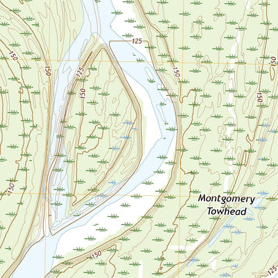 United States Geological Survey Montgomery Island, AR (2020, 24000-Scale) digital map