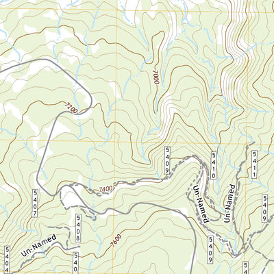 United States Geological Survey Monticello Lake, UT (2020, 24000-Scale) digital map