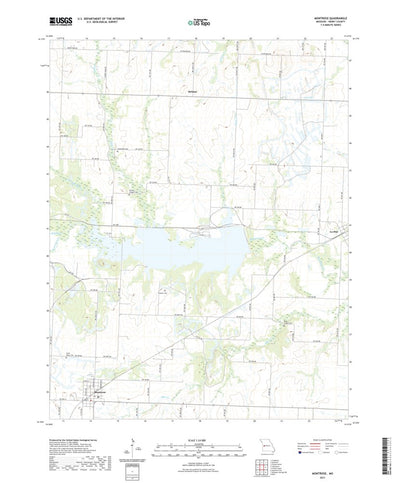 United States Geological Survey Montrose, MO (2021, 24000-Scale) digital map