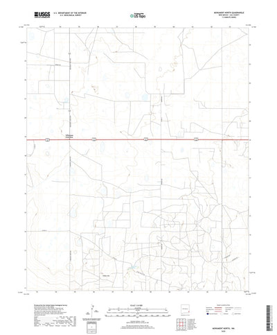 United States Geological Survey Monument North, NM (2020, 24000-Scale) digital map