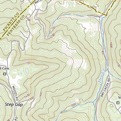 United States Geological Survey Moodyville, TN (2022, 24000-Scale) digital map
