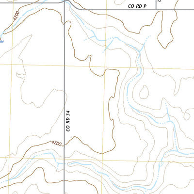 United States Geological Survey Moore Draw NW, CO (2022, 24000-Scale) digital map