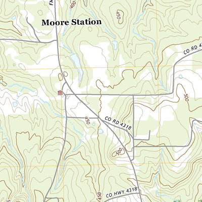 United States Geological Survey Moore Station, TX (2022, 24000-Scale) digital map
