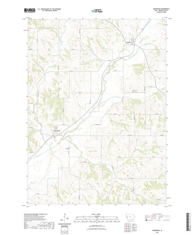 United States Geological Survey Moorhead, IA (2022, 24000-Scale) digital map