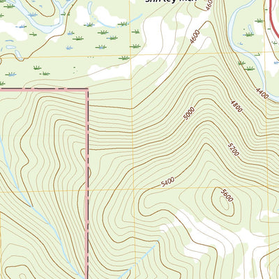 United States Geological Survey Moose Creek, MT (2020, 24000-Scale) digital map
