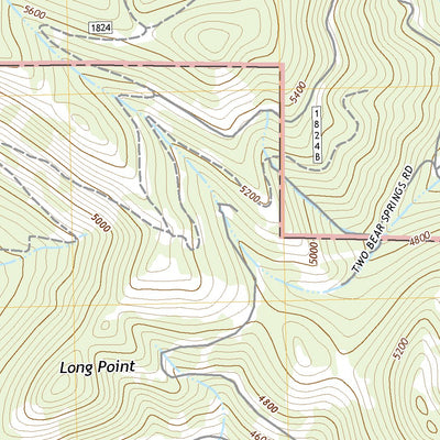 United States Geological Survey Moose Creek, MT (2020, 24000-Scale) digital map