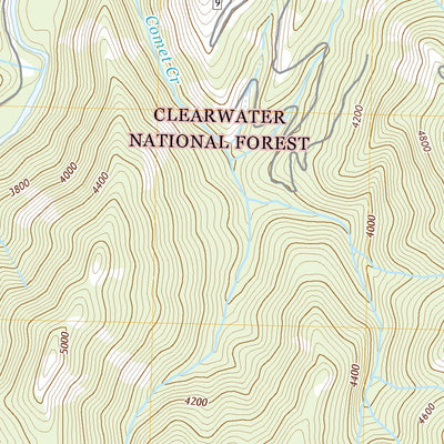 United States Geological Survey Moose Mountain, ID (2020, 24000-Scale) digital map