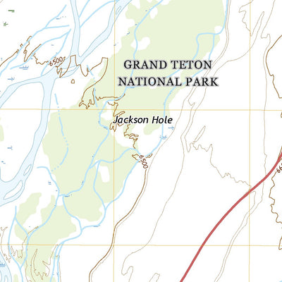 United States Geological Survey Moose, WY (2021, 24000-Scale) digital map