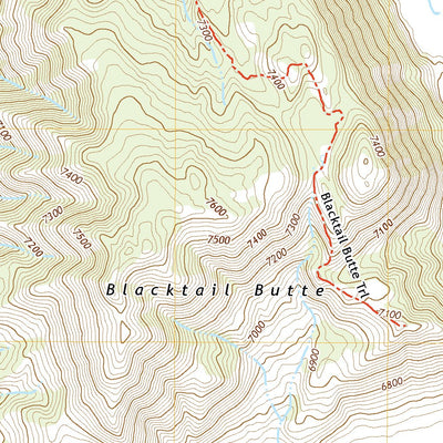 United States Geological Survey Moose, WY (2021, 24000-Scale) digital map