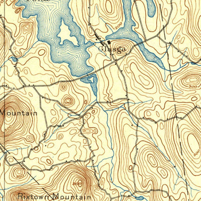 United States Geological Survey Moosup, CT-RI (1893, 62500-Scale) digital map