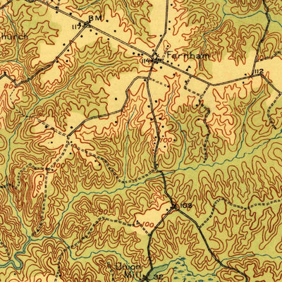 United States Geological Survey Morattico, VA (1918, 62500-Scale) digital map