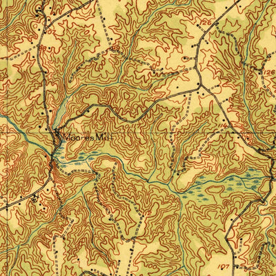 United States Geological Survey Morattico, VA (1918, 62500-Scale) digital map
