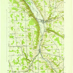 United States Geological Survey Moravia, NY (1943, 31680-Scale) digital map