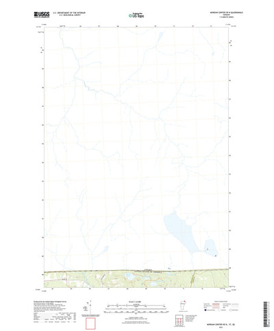 United States Geological Survey Morgan Center OE N, VT (2021, 24000-Scale) digital map