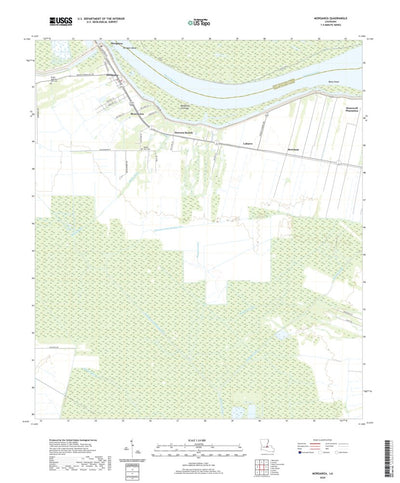 United States Geological Survey Morganza, LA (2020, 24000-Scale) digital map