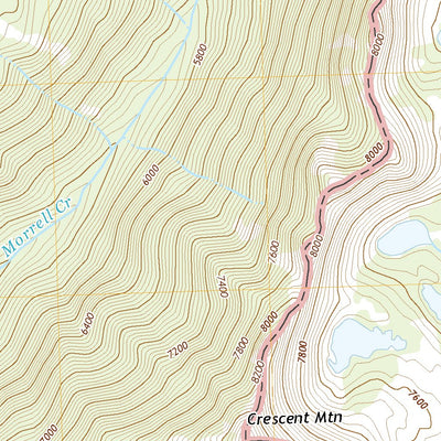 United States Geological Survey Morrell Lake, MT (2020, 24000-Scale) digital map