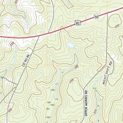 United States Geological Survey Morris, GA (2020, 24000-Scale) digital map