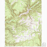 United States Geological Survey Morris, PA (1946, 24000-Scale) digital map