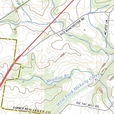 United States Geological Survey Morrison, TN (2022, 24000-Scale) digital map