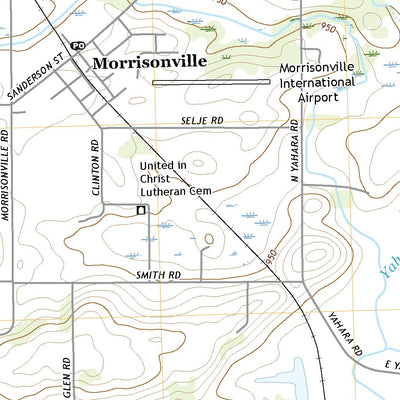 United States Geological Survey Morrisonville, WI (2022, 24000-Scale) digital map